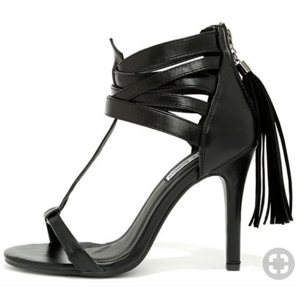 Strappy Heels w/ Tassel Zipper Back 👠